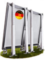 Lichtblicker Balkonkraftwerk Halterung verstellbar, 4er-Set aus Aluminium mit Edelstahlschrauben