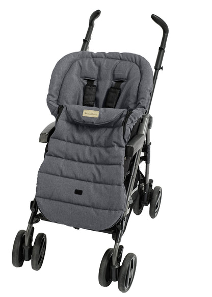 Altabebe Übergangsfussack Lifeline für Kinderwagen, hellgrau