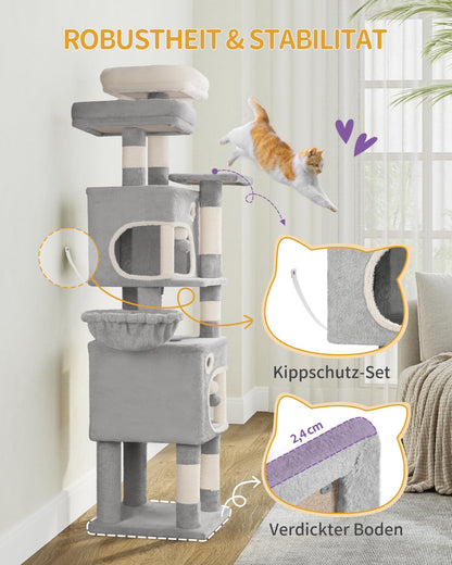 Hzuaneri Katzenbaum 159 cm – hellgrau MS15918LG