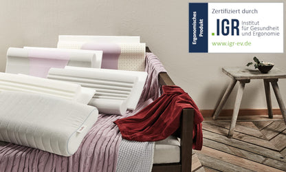 PARADIES reVita Ergonomic Nackenkissen 40x80 cm – Höhe 10 cm