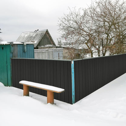 Thanaddo Trapezblech – 22er Set mit Schrauben 10.12m²