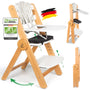 ZWERGHELD® Kinderhochstuhl ZS3 Set mitwachsend - Natur