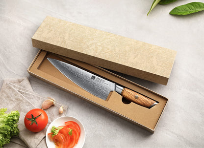 XINZUO 21.2cm Damast Kochmesser Gyuto - Lan Series