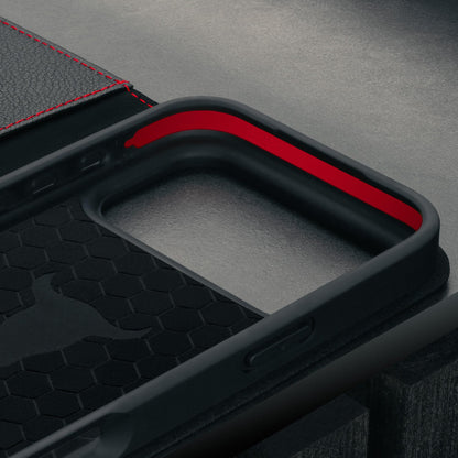 TORRO Lederhülle für iPhone 17 Pro Max, MagSafe, Schwarz
