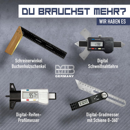 MIB Messschieber Analog - 300mm mit Feststellschraube