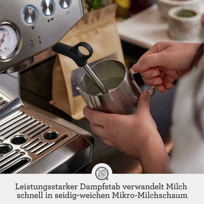 Sage The Barista Express Impress Espressomaschine mit Mahlwerk