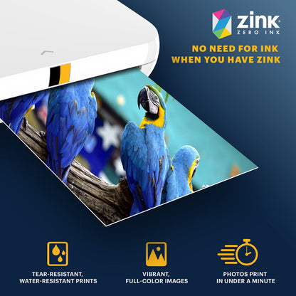 Kodak Premium Zink Fotopapier 2x3 Zoll, selbstklebend, 100 Blatt
