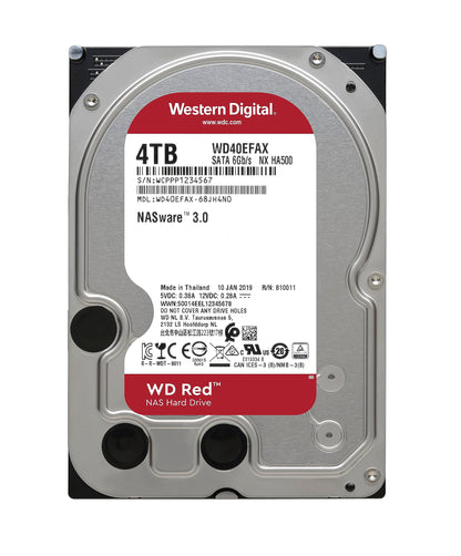 Western Digital Red 4TB 3.5 Zoll NAS Festplatte - WD40EFAX