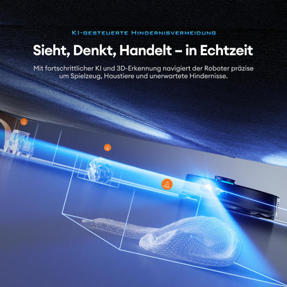 Ultenic T20 Pro+ Saugroboter mit Wischfunktion und Absaugstation