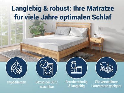 Betten-ABC KSP-500 Hybridschaum Wendematratze - 120x200 cm