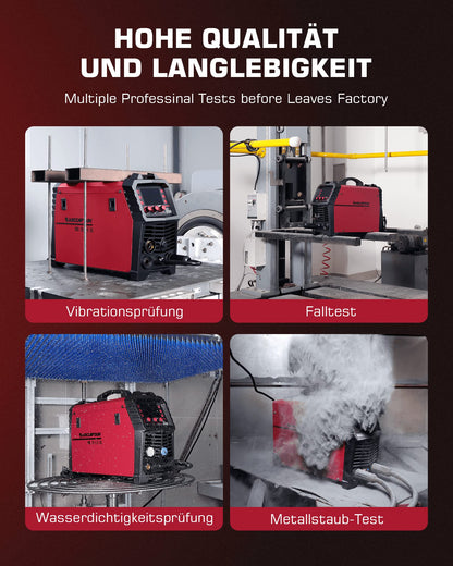 ARCCAPTAIN MIG MAG Schweißgerät 200A vollsynergisch 7-in-1