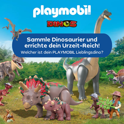 PLAYMOBIL Dinos Spinosaurus-Angriff auf Dino-Ausgrabung 71820