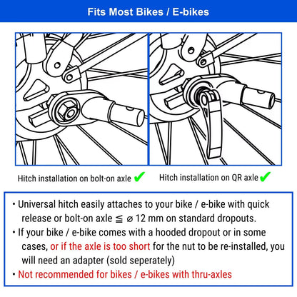Tiggo VS Kinderanhänger 2in1 Fahrrad Buggy – dunkelgrau