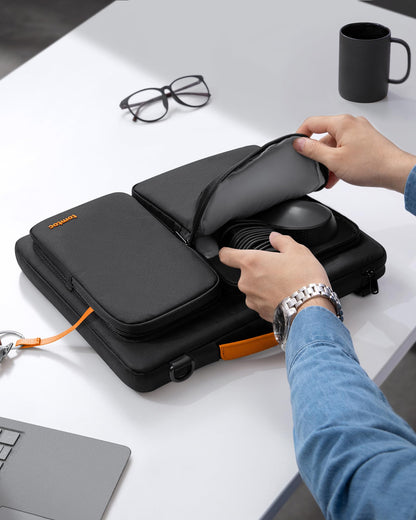 tomtoc Laptoptasche 15/15,6/16 Zoll Notebooktasche mit 360° Schutz