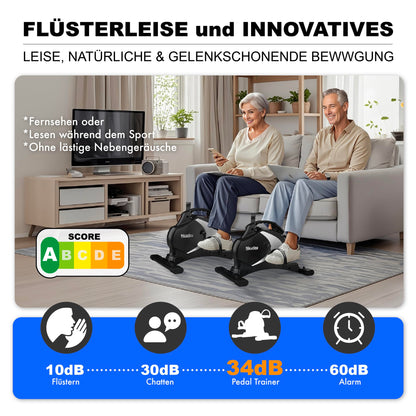 Niceday Pedaltrainer Mini – Arm- und Beintrainer für Senioren