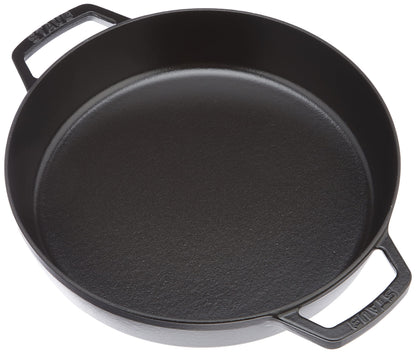 STAUB Gusseisen Brat- & Schmorpfanne, 26 cm, Schwarz