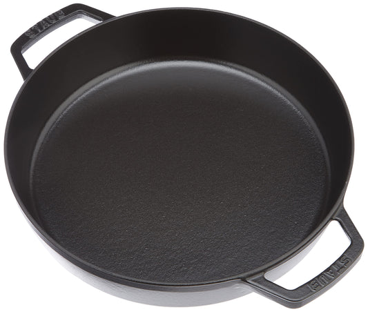 STAUB Gusseisen Brat- & Schmorpfanne, 26 cm, Schwarz