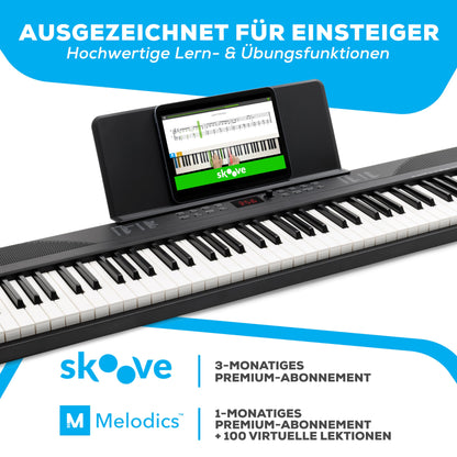 Alesis Keyboard E-Piano 88 Tasten - Komplett-Set für Anfänger