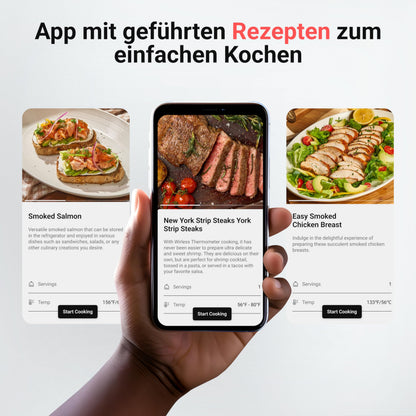 ThermoMaven P1 Kabelloses Fleischthermometer mit WiFi & Bluetooth