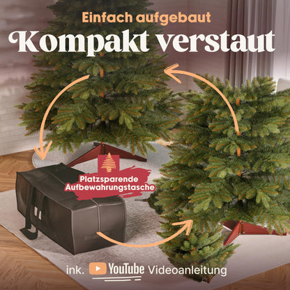 Pure Living Weihnachtsbaum künstlich Naturgetreu 180cm