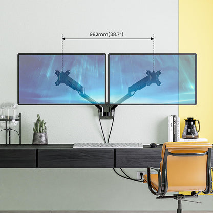 IMtKotW Monitor Wandhalterung - 2 Monitore 17-32 Zoll