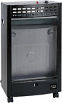Einhell Blue Flame Gasheizofen BFO 4200/1 - Schwarz. Schwarzer Gasheizofen liefert Wärme für Räume.