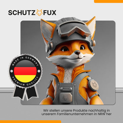 SCHUTZ-FUX Tischfolie transparent 2 mm, Tischschutz 90 x 180 cm