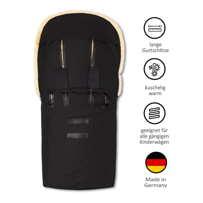 Hofbrucker Lammfell Fussack - Kinderwagen Herbst Winter Thermo