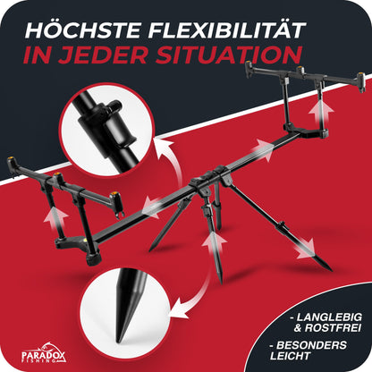 Paradox Fishing Rod Pod 3 Ruten – Karpfen Rodpod Rutenhalter