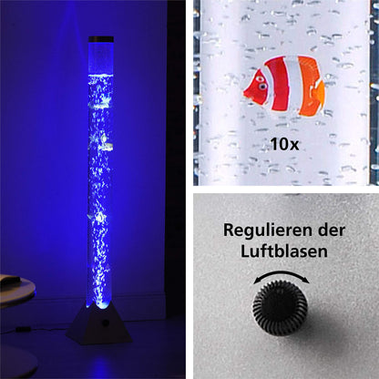 LeuchtenDirekt LED Wassersäule H120cm Kinderzimmer – RGB stahlfarben