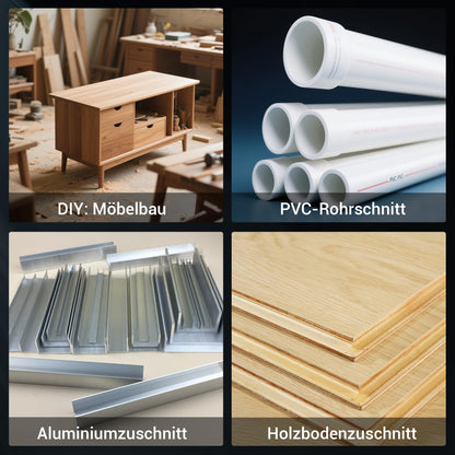 DCA Akku-Handkreissäge ADMY125 20V bürstenlos mit 4,0Ah Akku