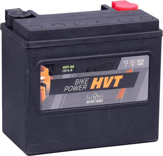 intAct Bike Power HVT-05 Motorradbatterie - 22Ah 300A
