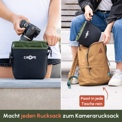 C-Rope Neopren Kamera-Schutzbeutel 3er Set S, M, L