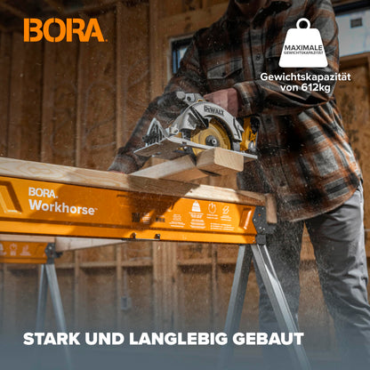 Bora PM-3350T Arbeitsbock – 2er-Set Metallsägeböcke
