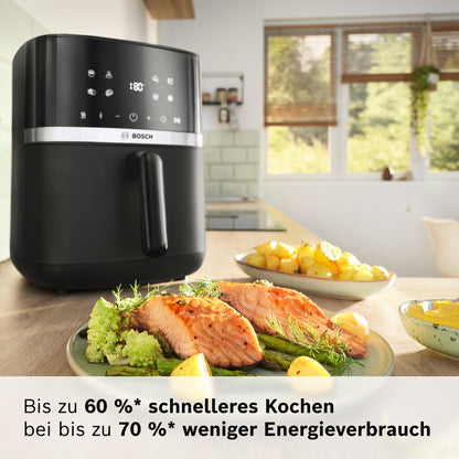 Bosch Serie 4 Heissluftfritteuse XL 6.1L Schwarz MAF462B0
