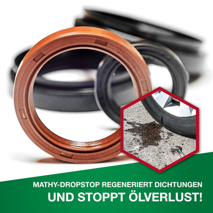 MATHY DropStop Dichtungs-Additiv gegen Ölverlust – 3x 250ml Pack