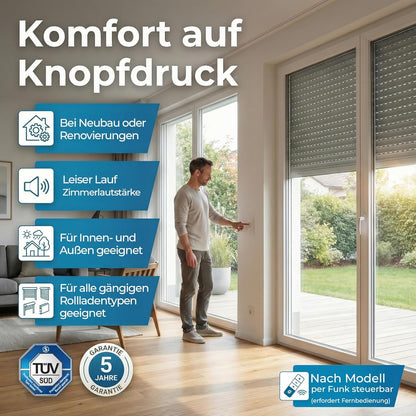 heicko Rollladenmotor B24-6020-M 20 Nm für SW60 Achtkantwelle