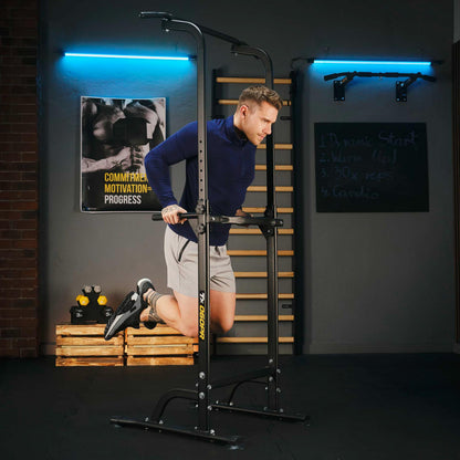TREX SPORT Power Tower TX-060PR, Dip Station und Klimmzugstange