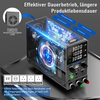 Jesverty SPS-3010M Labornetzteil DC Regelbar - 32V 10A