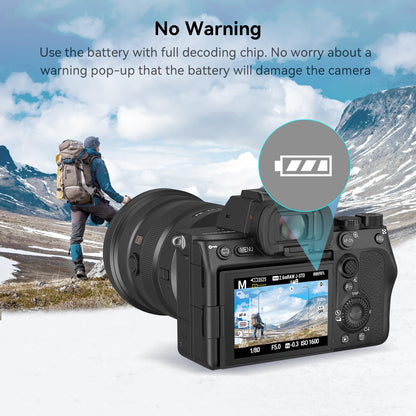 SMALLRIG Dummy Battery NP-FZ100 Netzteil Adapter Kit für Sony 4269B