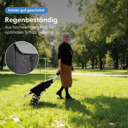 Safe Age Einkaufstrolley mit Kühlfach und Sackkarren-Funktion