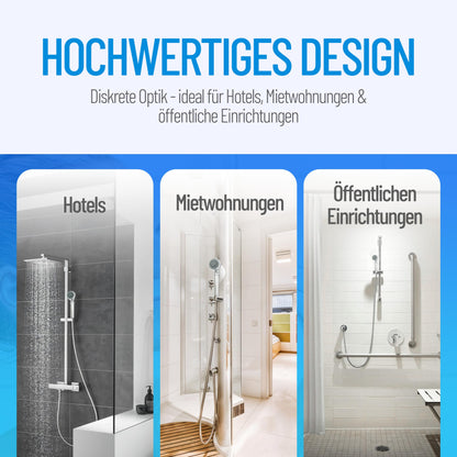 Legionellenfilter Duschkopf Safety für sicheres Duschen - Chrom