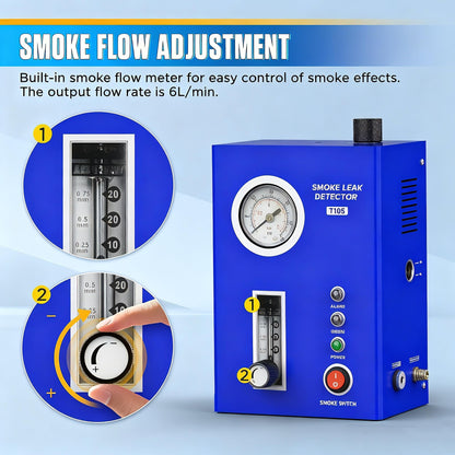 T105 Kfz Nebelmaschine Lecksucher für EVAP-Systeme 12V