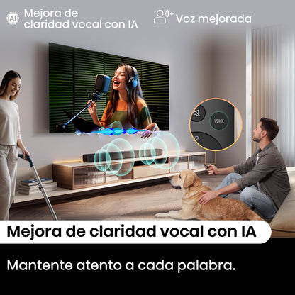 Hisense HS1000 2.0 Kanal Soundbar - Dolby Audio, DTS Virtual:X