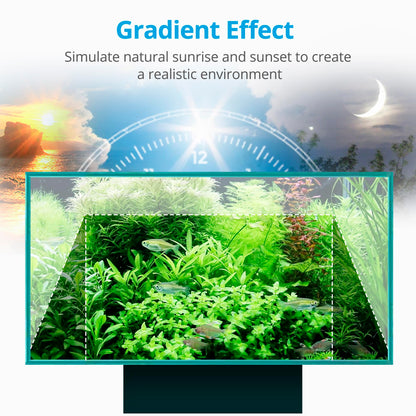 NICREW SlimLED Plants Aquarium Beleuchtung 120-140cm 32W