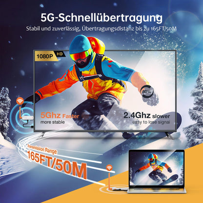 ProLink Kabellos HDMI Sender Empfänger 4K 5G - 6 RX
