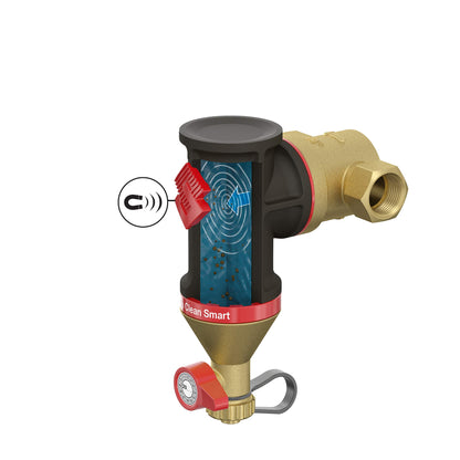 Flamco Clean Smart G 1" F Magnet Schlammabscheider Messing