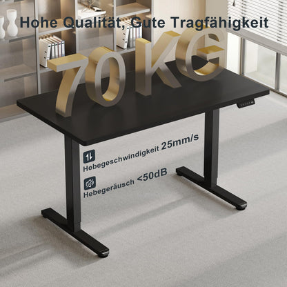 Flamaker Elektrisch Höhenverstellbares Tischgestell – Schwarz