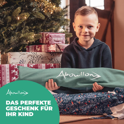 Abowllon Pfeil und Bogen Set Kinder | 15 Pfeile, Köcher & Zielscheiben