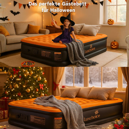 Luxchoice Luftbett Gästebett 1 Person selbstaufblasend mit E-Pumpe